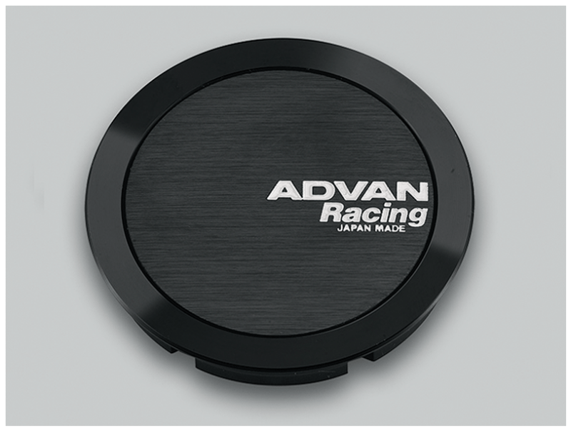 Advan 73mm Full Flat Centercap - Black - CPC Performance