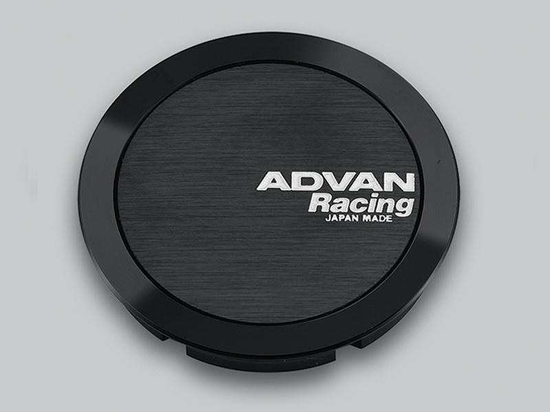 Advan Full Flat 63mm Centercap - Black - CPC Performance
