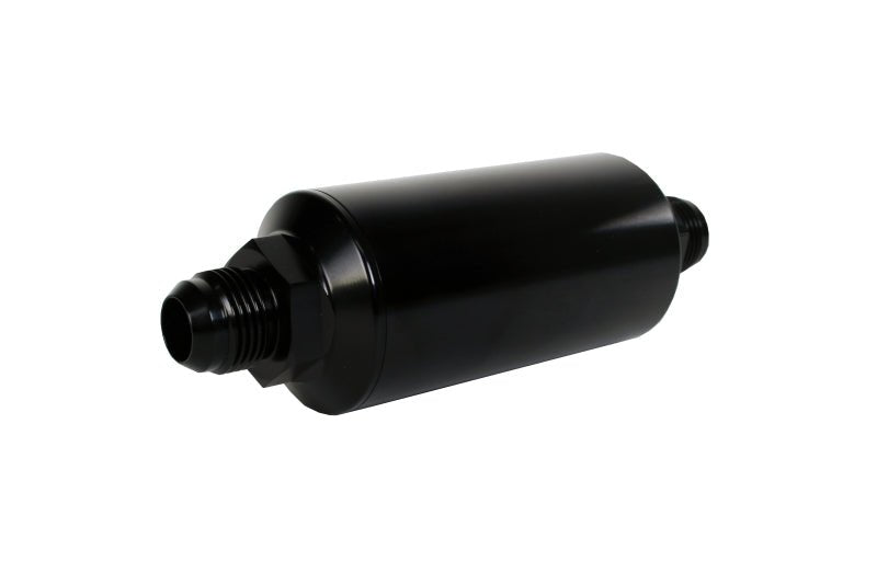 Aeromotive In - Line Filter - (AN - 10) 100 Micron Stainless Steel Element Black Anodize Finish - CPC Performance