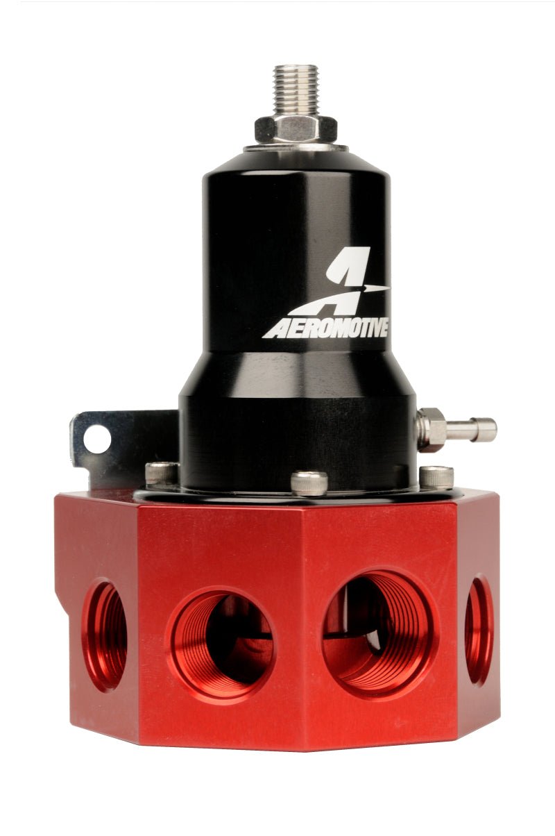 Aeromotive Regulator - 30 - 120 PSI - .500 Valve - 4x AN - 08 and AN - 10 inlets / AN - 10 Bypass - CPC Performance