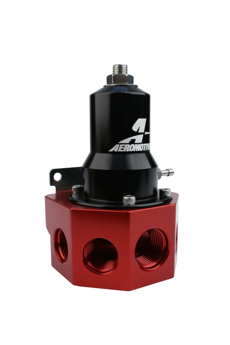 Aeromotive Regulator - 30 - 120 PSI - .500 Valve - 4x AN - 08 and AN - 10 inlets / AN - 10 Bypass - CPC Performance
