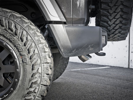 aFe MACH Force - Xp Axle - Back Exhaust System w/Polished Tip 18 - 20 Jeep Wrangler L4 - 2.0T / V6 - 3.6L - CPC Performance