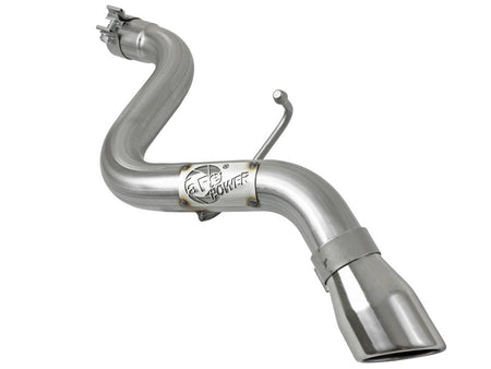 aFe MACH Force - Xp Axle - Back Exhaust System w/Polished Tip 18 - 20 Jeep Wrangler L4 - 2.0T / V6 - 3.6L - CPC Performance