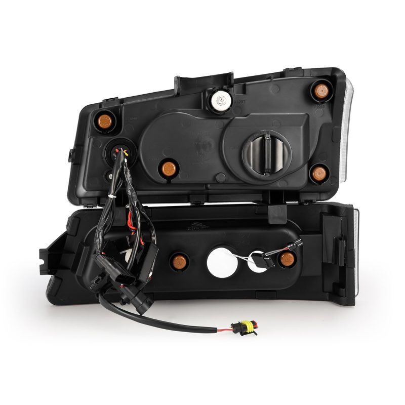 AlphaRex 03 - 06 Chevy Silverado 1500/2500HD/3500HD/Avalanche Chrome NOVA LED Proj Headlights - CPC Performance