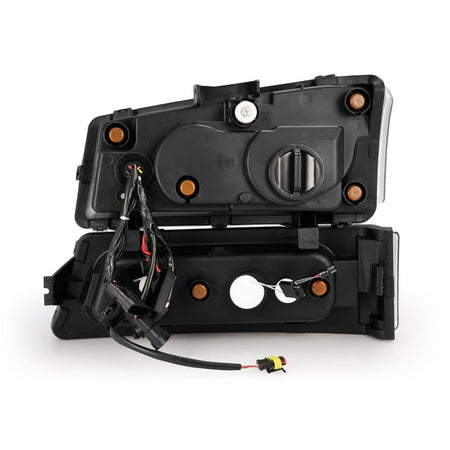 AlphaRex 03 - 06 Chevy Silverado 1500/2500HD/3500HD/Avalanche Chrome NOVA LED Proj Headlights - CPC Performance