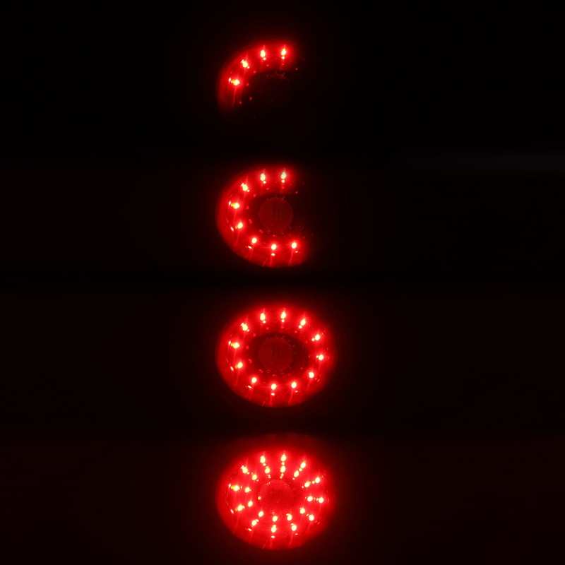 AlphaRex 05 - 13 Chevrolet Corvette PRO - Series LED Tail Lights Jet Black - CPC Performance