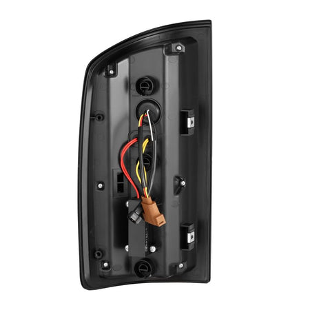 AlphaRex 07 - 08 Dodge Ram1500/07 - 09 Dodge Ram 2500+3500 Luxx - Series LED Tail Lights(Pair) Alpha Black - CPC Performance