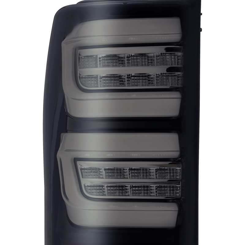 AlphaRex 07 - 13 Toyota Tundra PRO - Series LED Tail Lights Jet Black - CPC Performance