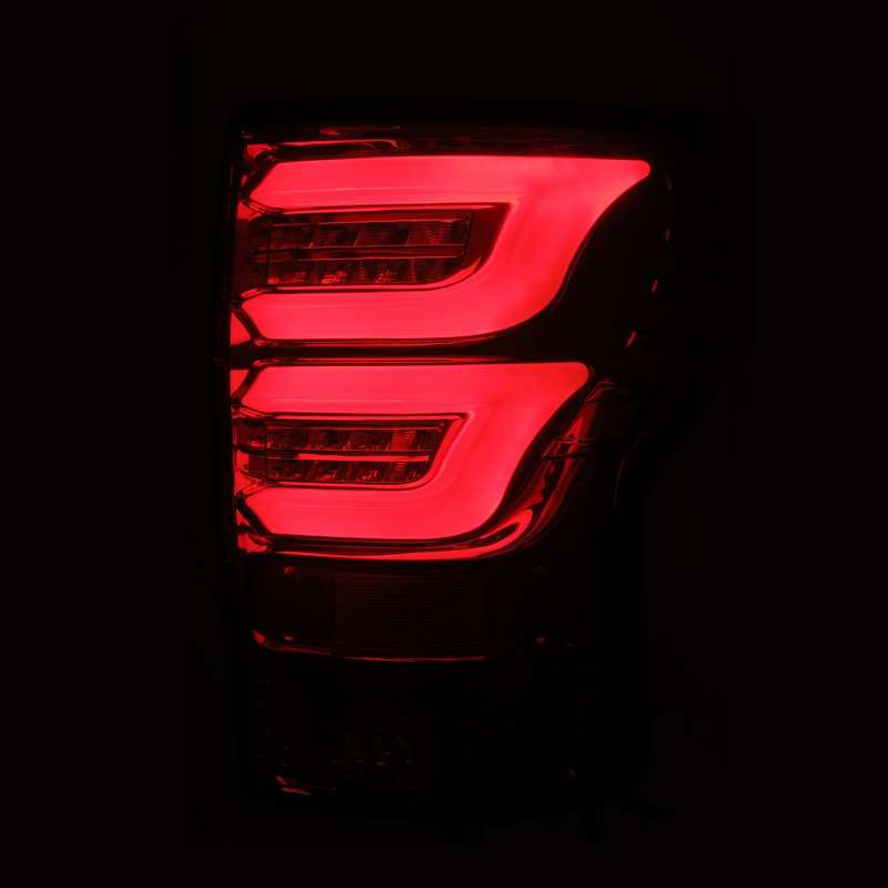 AlphaRex 07 - 13 Toyota Tundra PRO - Series LED Tail Lights Jet Black - CPC Performance