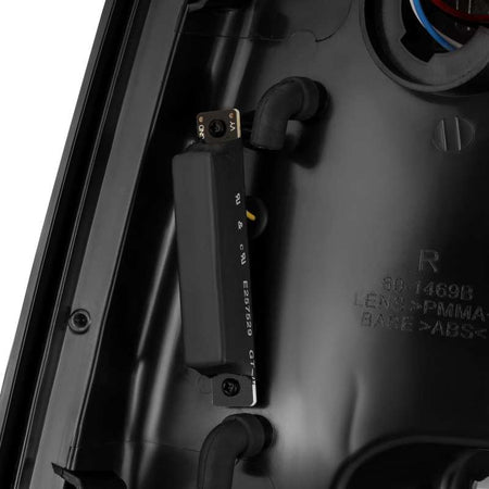 AlphaRex 09 - 18 Dodge Ram 1500 PRO - Series LED Tail Lights Jet Black - CPC Performance