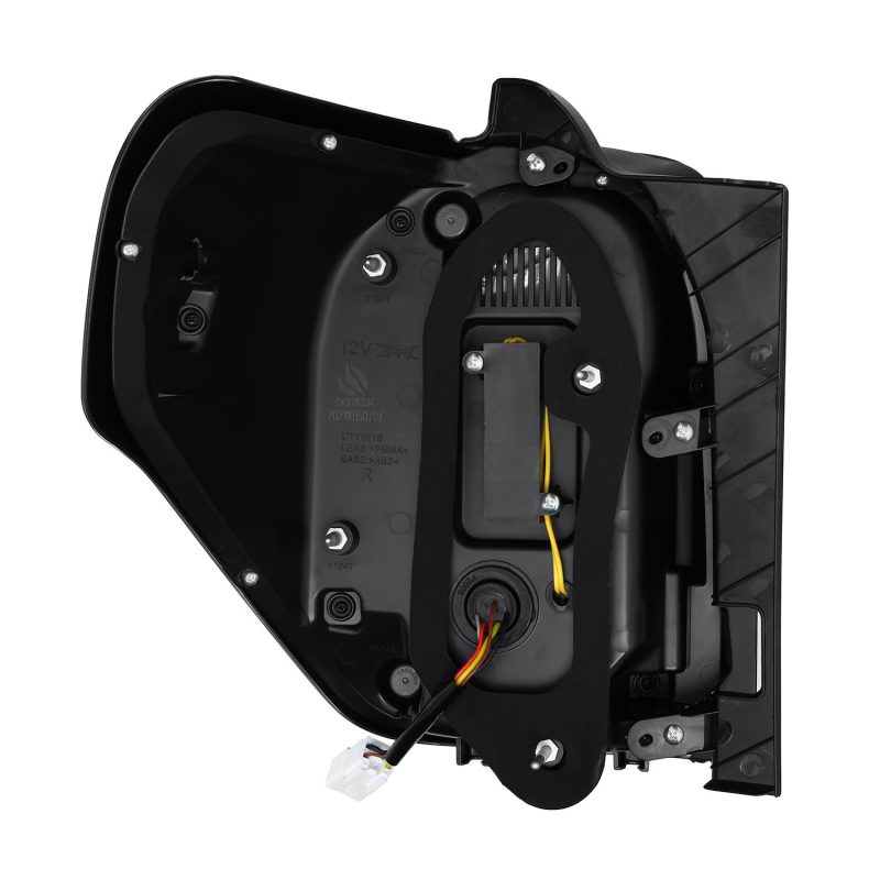 AlphaRex 10 - 21 Toyota 4Runner LUXX LED Taillights Alpha Blk w/Activ Light/Seq Signal - CPC Performance