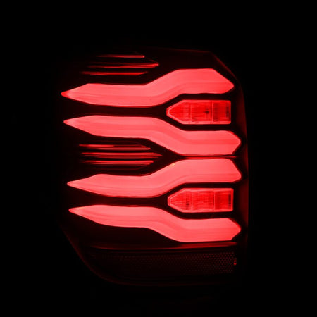 AlphaRex 10 - 21 Toyota 4Runner LUXX LED Taillights Blk/Red w/Activ Light/Seq Signal - CPC Performance