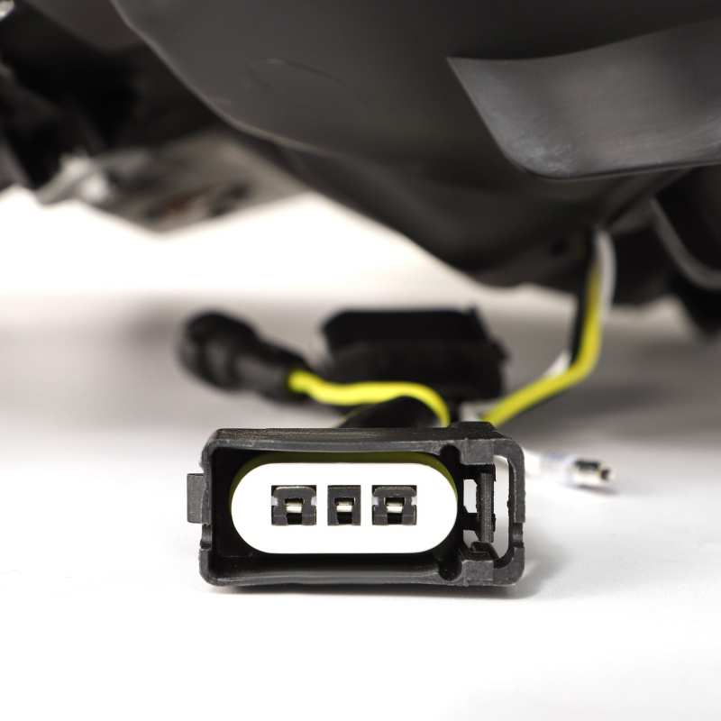 AlphaRex 11 - 16 Ford F - 350 SD NOVA LED Proj Headlights Plank Style Alpha Blk w/Activ Light/Seq Signal - CPC Performance