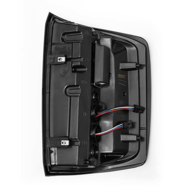 AlphaRex 14 - 18 Chevrolet Silverado 1500 PRO - Series LED Tail Lights Jet Black - CPC Performance