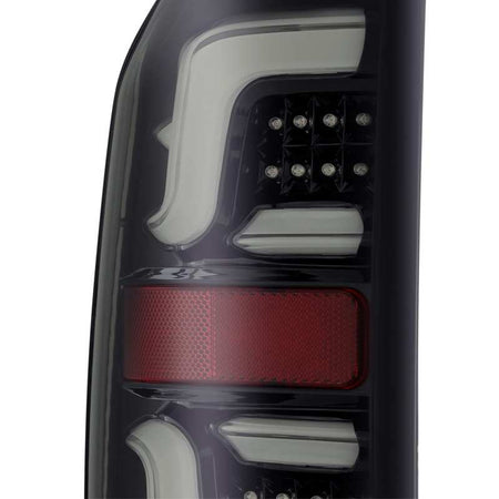 AlphaRex 14 - 20 Toyota Tundra PRO - Series LED Tail Lights Jet Black - CPC Performance