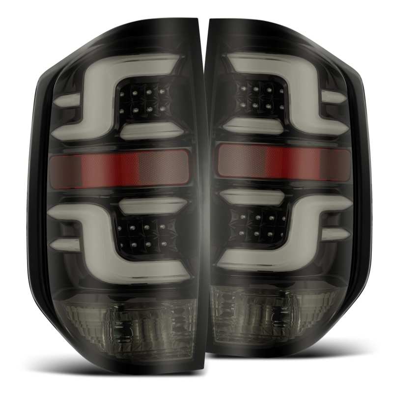 AlphaRex 14 - 20 Toyota Tundra PRO - Series LED Tail Lights Jet Black - CPC Performance