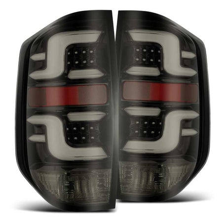 AlphaRex 14 - 20 Toyota Tundra PRO - Series LED Tail Lights Jet Black - CPC Performance