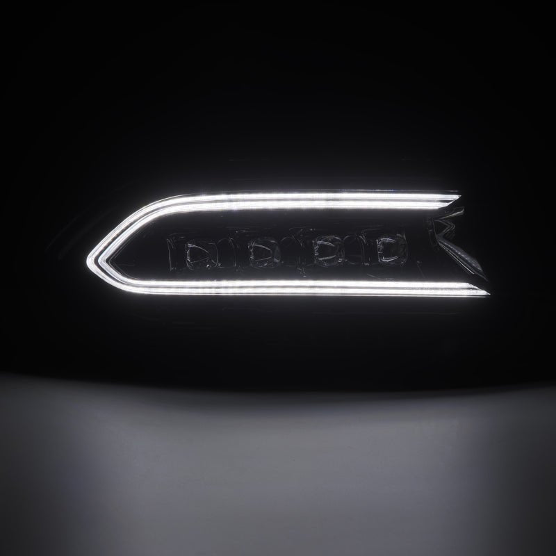 AlphaRex 15 - 23 Dodge Charger NOVA LED Proj Headlights Alpha - Blk w/Actv Light & Seq.Sig / SB DRL - CPC Performance