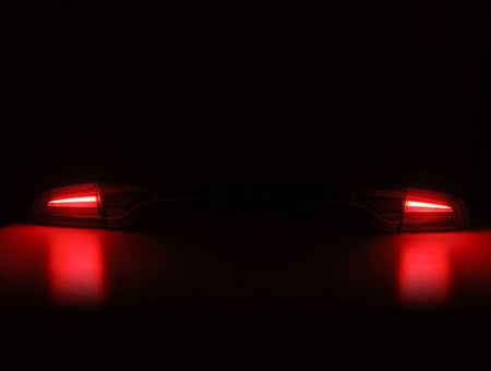 AlphaRex 15 - 23 Dodge Charger NOVA - Series Prismatic LED Tail Lights Black - CPC Performance