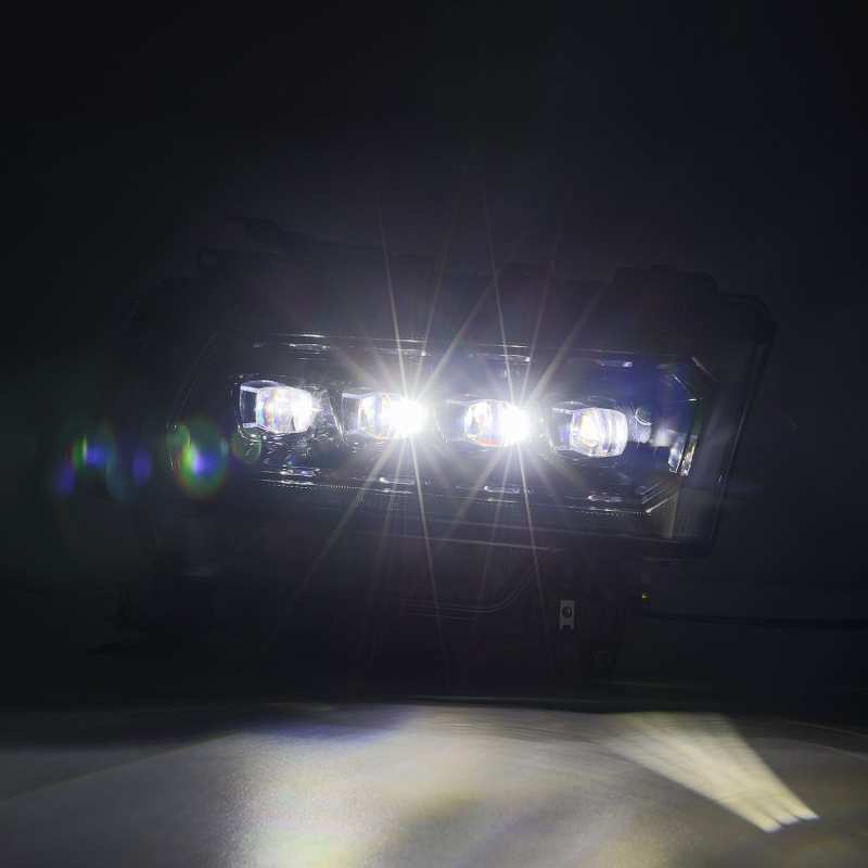 AlphaRex 19 - 21 Ram 2500 NOVA LED Proj Headlights Plank Style Alpha Blk w/Activ Light/Seq Signal/DRL - CPC Performance
