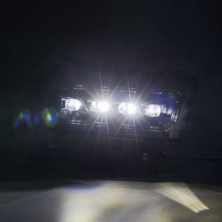 AlphaRex 19 - 21 Ram 2500 NOVA LED Proj Headlights Plank Style Alpha Blk w/Activ Light/Seq Signal/DRL - CPC Performance
