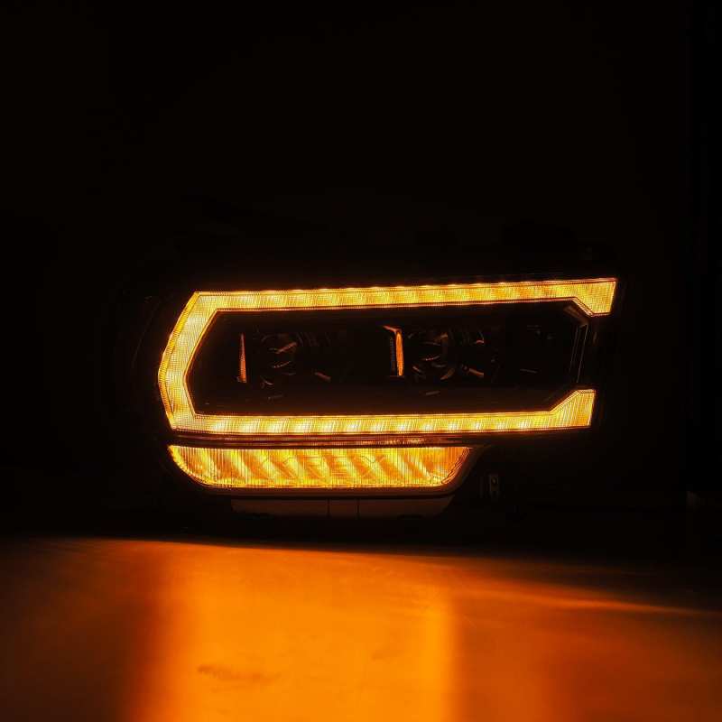 AlphaRex 19 - 21 Ram 2500 PRO - Series Projector Headlights Plank Style Alpha Black w/Activation Light - CPC Performance