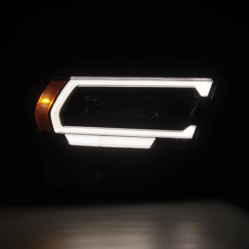 AlphaRex 19 - 22 Ram 1500 LUXX LED Projector Headlights Alpha Black - CPC Performance