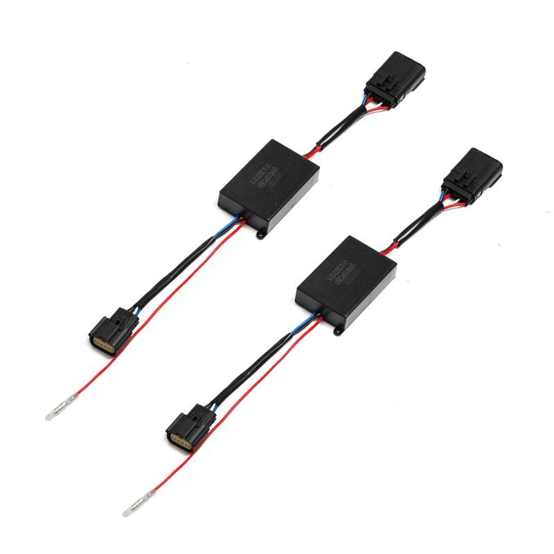 AlphaRex 21 - 22 Ford F - 150 w/Factory LED Reflector Headlights to AR LED Proj Headlights Converters - CPC Performance