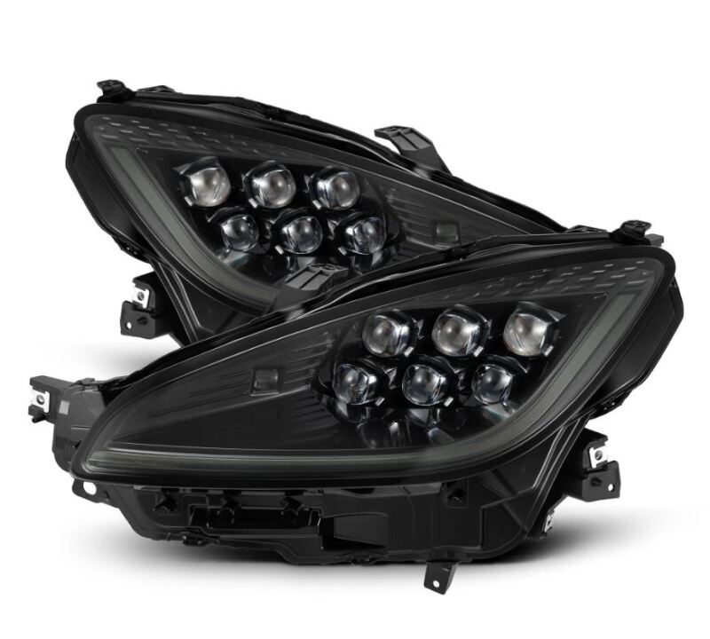 AlphaRex 21 - 23 Toyota GR86 / Subaru BRZ NOVA - Series LED Projector Headlights - Alpha Black - CPC Performance