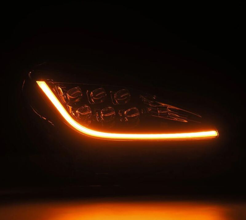 AlphaRex 21 - 23 Toyota GR86 / Subaru BRZ NOVA - Series LED Projector Headlights - Alpha Black - CPC Performance