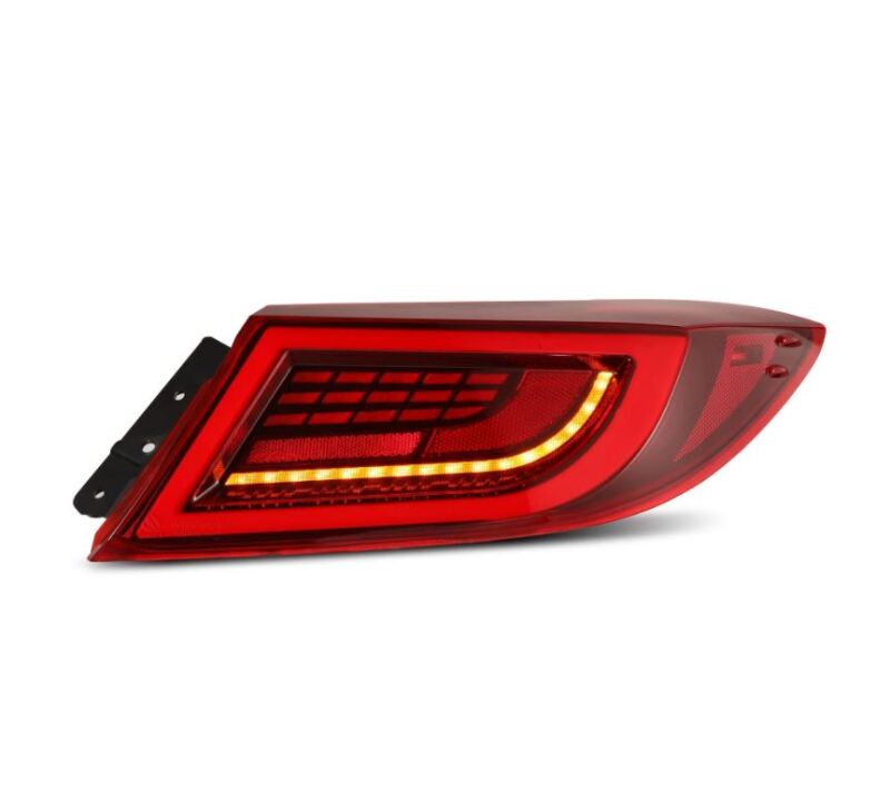AlphaRex 22 - 24 Toyota GR86 LUXX LED Taillights Vivid Red - CPC Performance