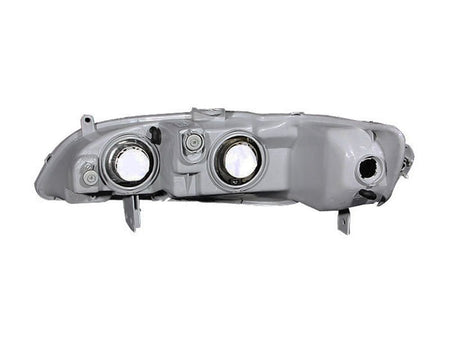 ANZO 1998 - 2002 Honda Accord Crystal Headlights Black - CPC Performance