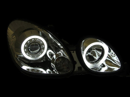 ANZO 1998 - 2005 Lexus Gs300 Projector Headlights w/ Halo Chrome - CPC Performance