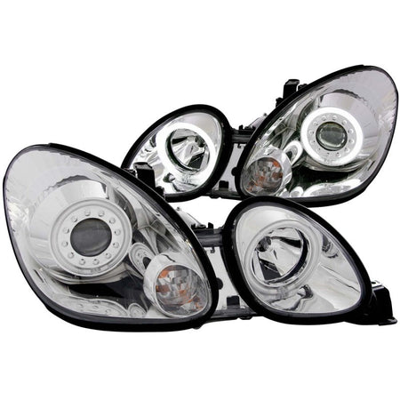 ANZO 1998 - 2005 Lexus Gs300 Projector Headlights w/ Halo Chrome - CPC Performance