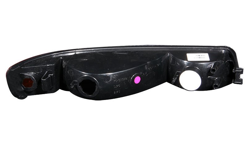 ANZO 1999 - 2006 GMC Sierra 1500 Euro Parking Lights Black w/ Amber Reflector - CPC Performance
