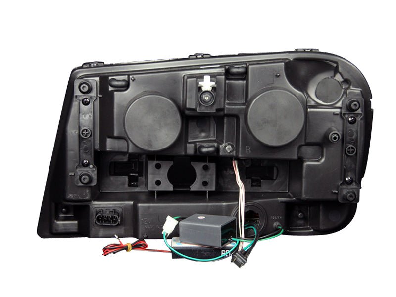 ANZO 2002 - 2009 Chevrolet Trailblazer Projector Headlights w/ Halo Black - CPC Performance