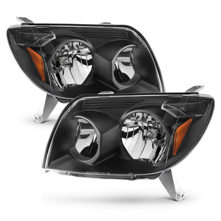 ANZO 2003 - 2005 Toyota 4Runner Crystal Headlights Black - CPC Performance
