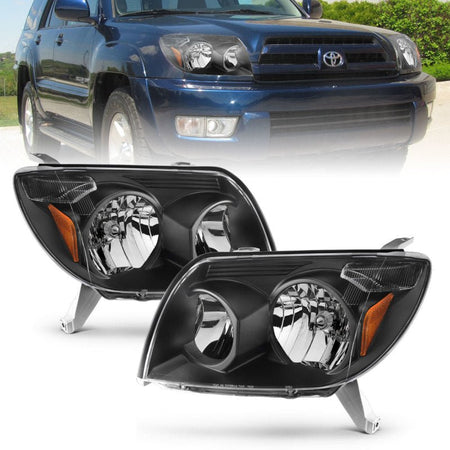 ANZO 2003 - 2005 Toyota 4Runner Crystal Headlights Black - CPC Performance