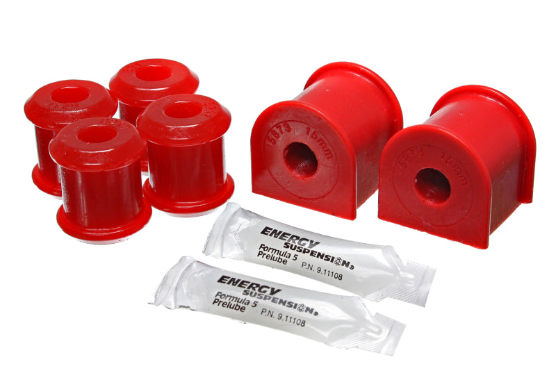 Energy Suspension 00-04 Dodge Dakota 4WD / 00-03 Durango 4WD Red 15mm Rear Sway Bar Bushing Set