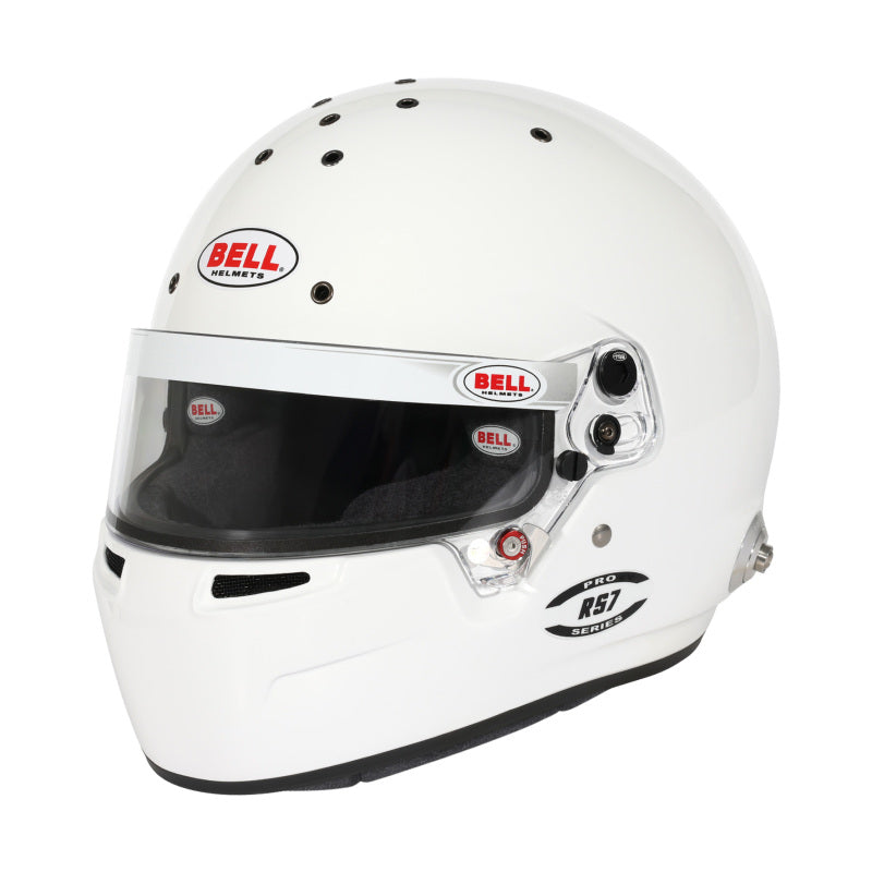 Bell Helmet Rs7 White (Hans) 57(7 1/8) Fia8859-2024/Sa2025