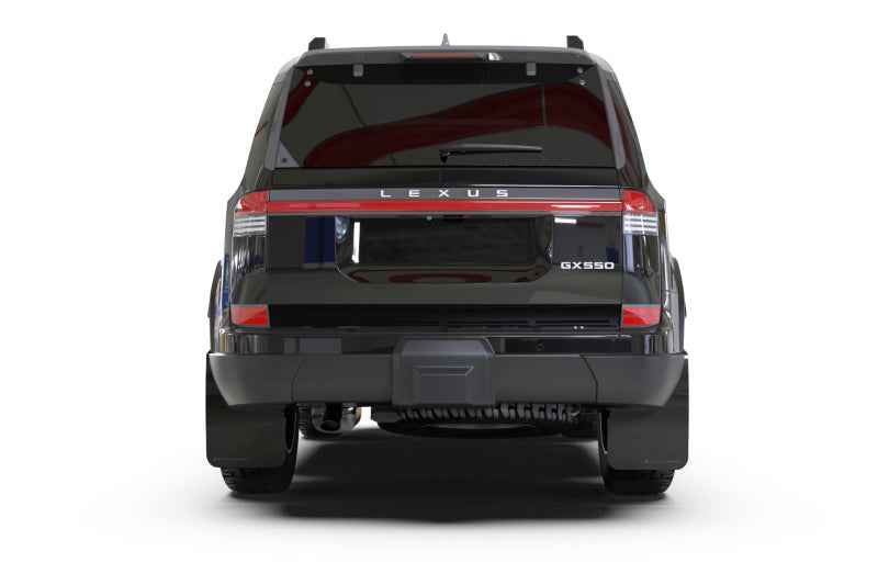 Rally Armor 24-26 Lexus GX 550 Luxury Black UR Mud Flap - Metallic Black Logo