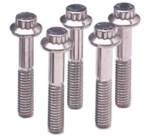 ARP 1/4in x 20 - 1in UHL 12pt SS Bolt Kit (5/pkg)