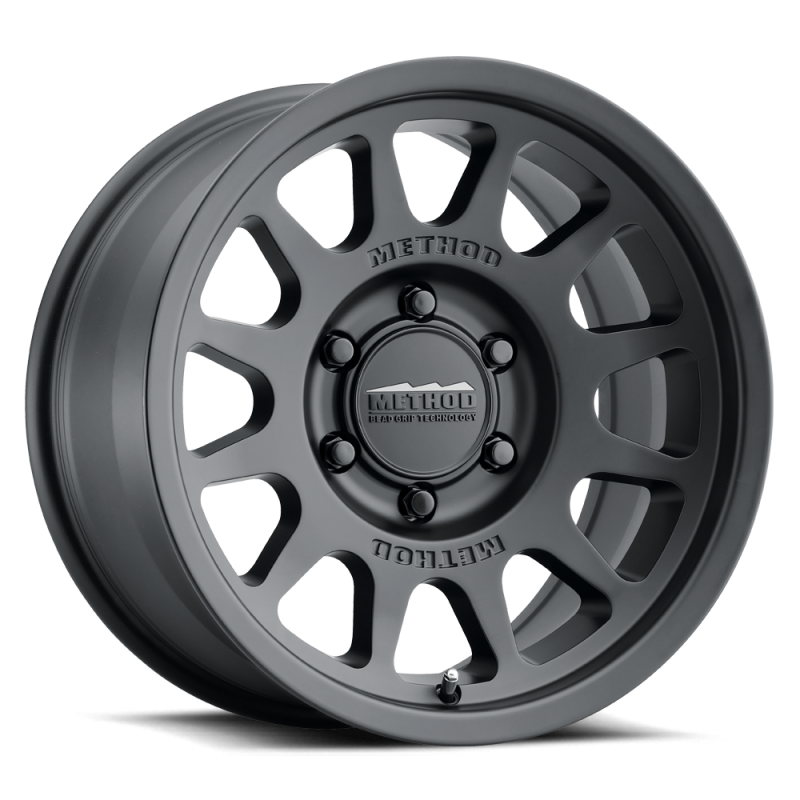 Method MR703 17x8.5 +35mm Offset 6x5.5 106.25mm CB Matte Black Wheel