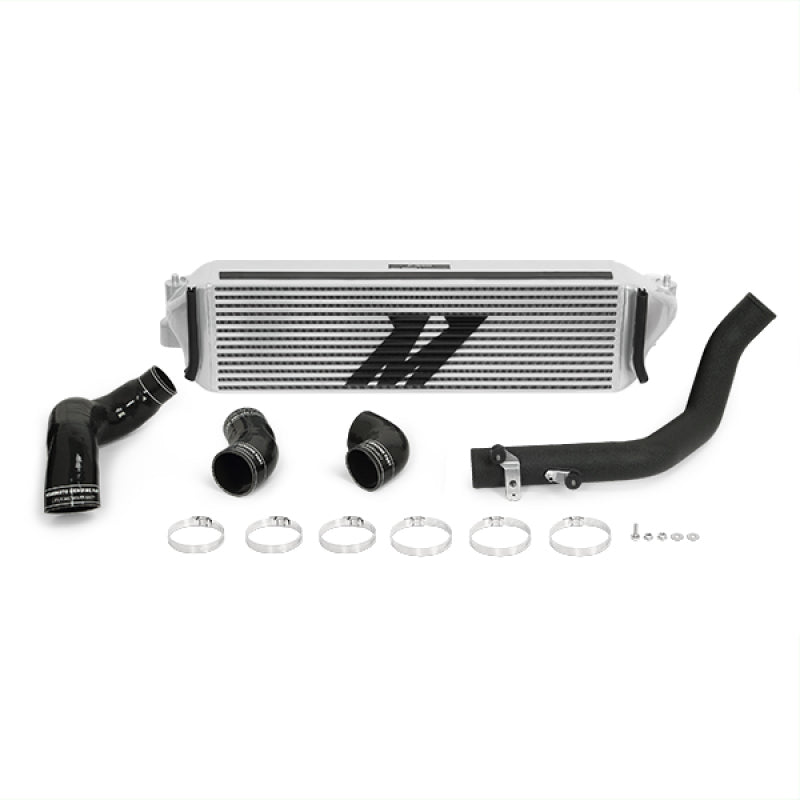 Mishimoto 2017+ Honda Civic Type R Performance Intercooler Kit - Silver Core Black Piping