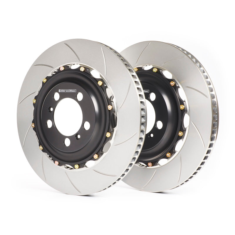 GiroDisc 2013+ Audi S3 (8V) Zinc Plated Slotted Front Rotors