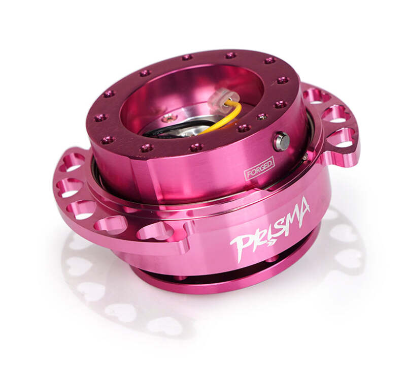 NRG Quick Release Kit - Pink Body/ Pink Heart Cutout Ring