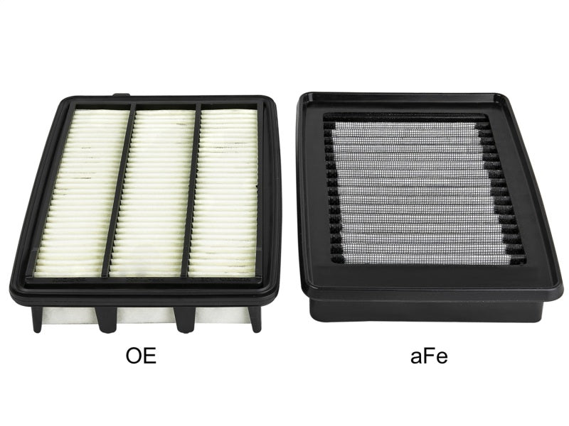 aFe MagnumFLOW Pro DRY S Air Filter 17-18 Honda Civic Type R L4-2.0L (t)