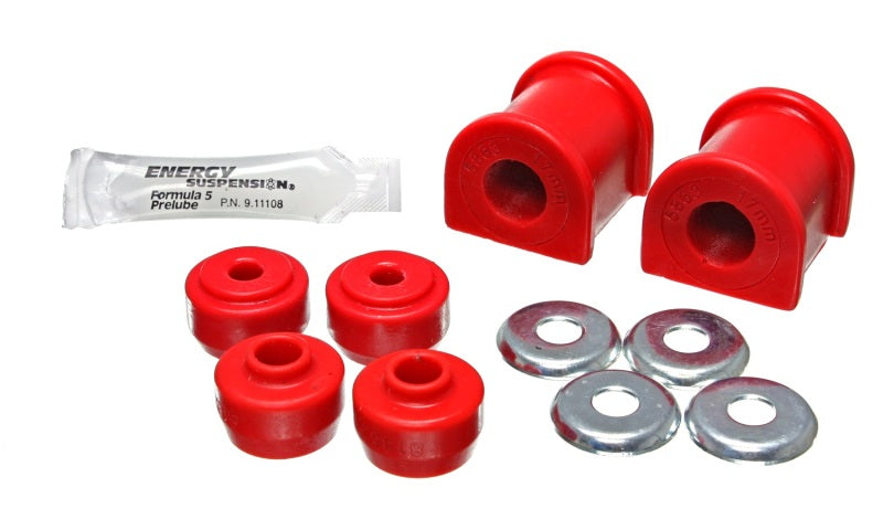 Energy Suspension 03-08 Lexus / 03-08 Toyota 4Runner Red 17mm Rear Sway Bar Bushing Kit