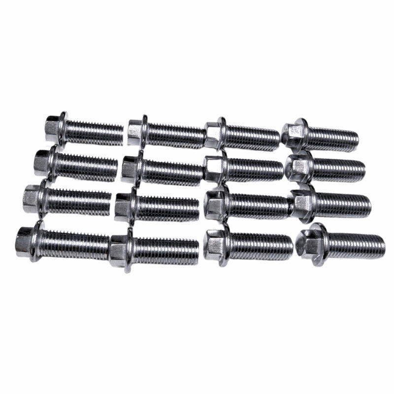 Kooks Ford 5.0L 4V Coyote Engine Stage 8 Locking Header Bolt Kit (10mm x 150 Coarse Thread)