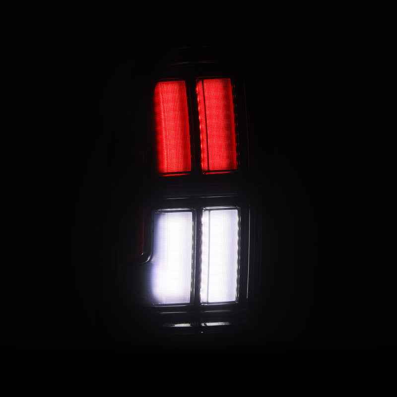 AlphaRex 05-15 Toyota Tacoma NOVA Prismatic LED Tail Lights - Alpha-Black